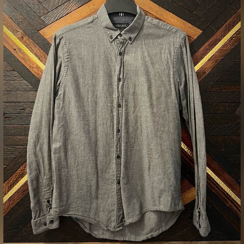 Zara Slim Fit Button Down Shirt